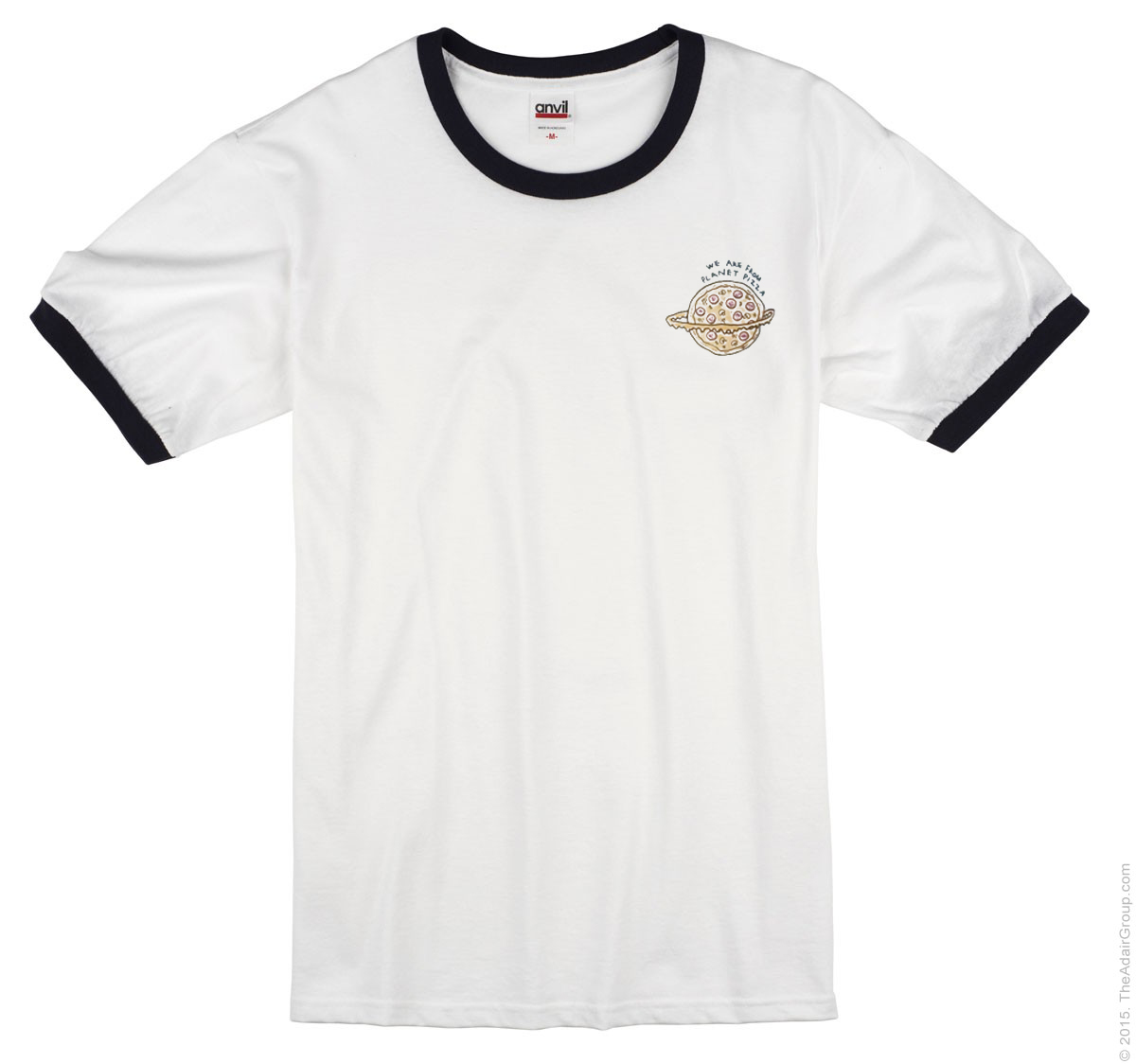 we are from planet pizza T-shirt