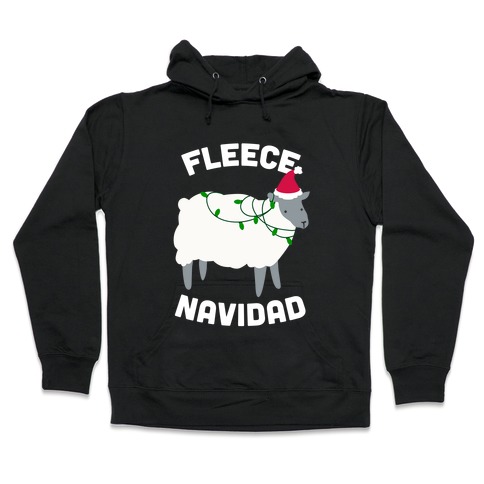 Fleece Navidad Funny Christmas Hoodie