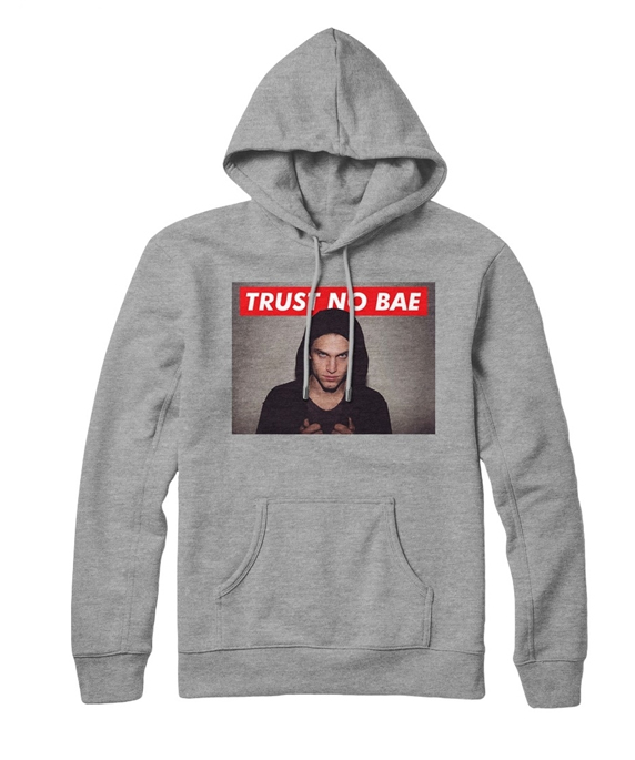 Keegan Allen Trust No Bae Hoodie