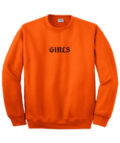 Girls Font Sweatshirt