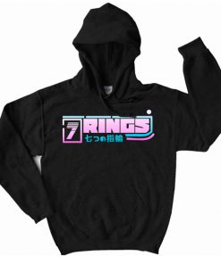 Ariana Grande 7 Rings Logo Hoodie