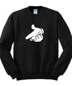 Mickey Hand Gun Sweatshirt