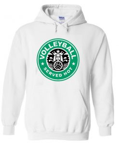Volleyball Served Hot Hoodie
