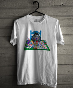 Funny Cat Draw T-shirt
