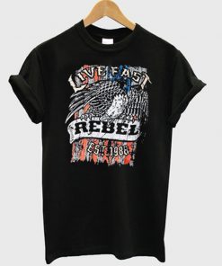 Live Fast Rebel T-shirt