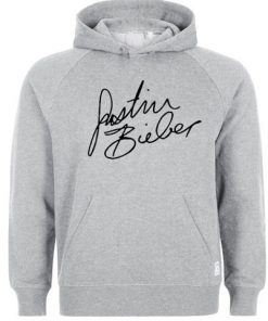 Justin Bieber Signature Hoodie