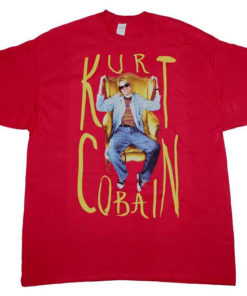 Kurt Cobain Sitting Chair T-shirt