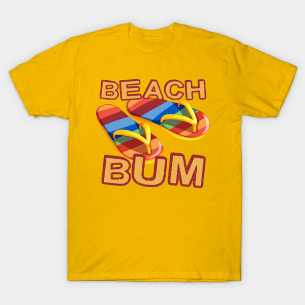 beach bum cat t shirt