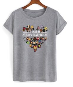 I am a marvelaholic t-shirt