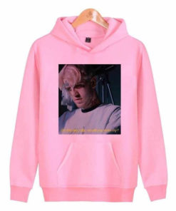 Lil Peep On The Day I Die Would You Even Cry Hoodie