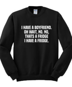 I Have A Fridge Sweatshirt