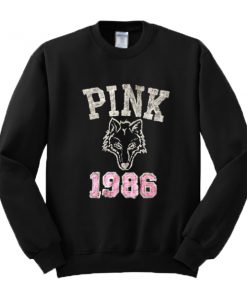 Pink Wolf Sweatshirt