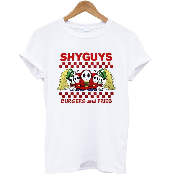 Shyguys Burgers And Fries T-shirt