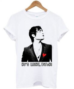 Chuck Bass He's Mine Bitch T-shirt