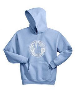 Peace Sign Pop Art Hoodie