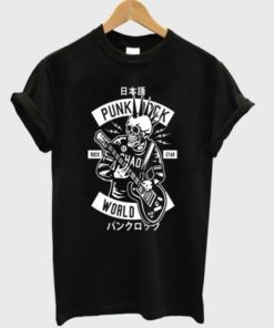 Punk Rock Graphic T-shirt