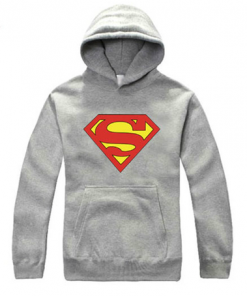 Superman Logo Pullover Hoodie