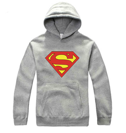 Superman Logo Pullover Hoodie