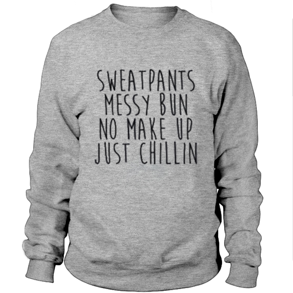 crewneck and sweatpants