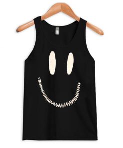 Zipper Mouth Tank Top