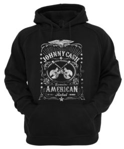 Johnny Cash Genuine American Rebel Hoodie