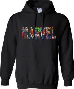 Marvel Comics Strip Logo Hoodie