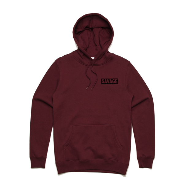 Savage Pocket Print Hoodie