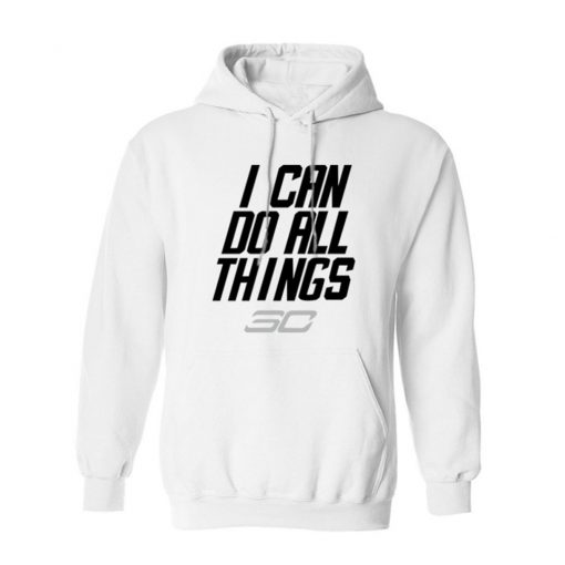 Stephen Curry I Can Do All Things Logo Warriors Hoodie