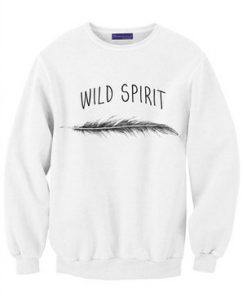 Wild Spirit Feather Sweatshirt