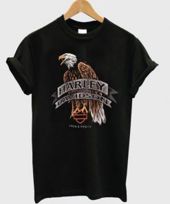 Harley Davidson Eagle Graphic T-Shirt