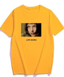 Alternative view of Life Sucks Graphic Tee