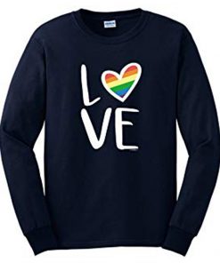Love Pride Graphic Sweatshirt