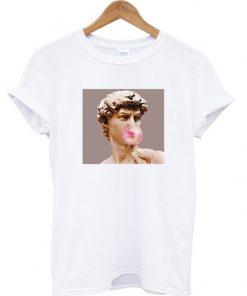 Michelangelo David Bubblegum T-shirt