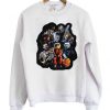 Horror Character Halloween Sweatshirt