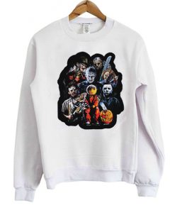 Horror Character Halloween Sweatshirt