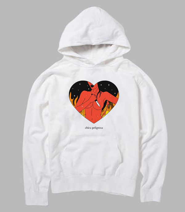 Chica Peligrosa Graphic Hoodie