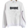 Babe Vintage Graphic Sweatshirt