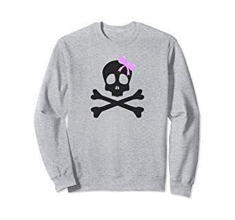 Goth Skull Sweatshirt