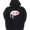 Lips Graphic Hoodie