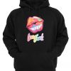 Lisa Frank Lips Hoodie