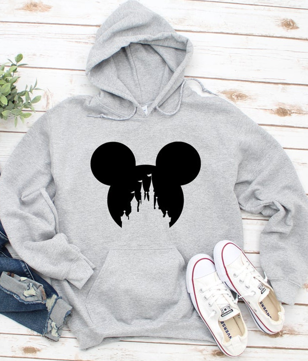 disney castle hoodie