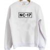 NC-17 Noah Cyrus Sweatshirt