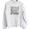 Starry Night Graphic Sweatshirt