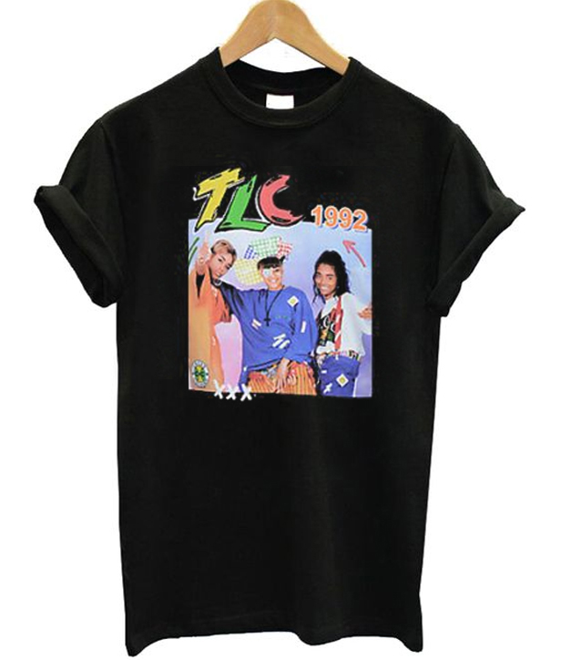 tlc 1992 t shirt