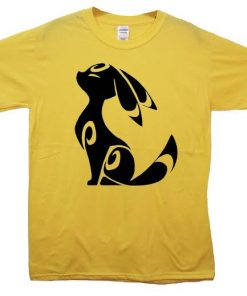 Umbreon Silhoutte Pokemon T-shirt