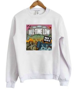 All Time Low Don't Panic Sweatshirt