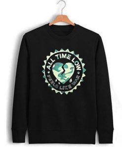 All Time Low Feels Like War Crewneck Sweatshirt
