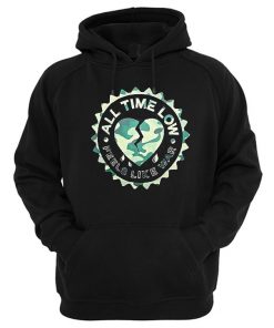 All Time Low Feels Like War Pullover Hoodie