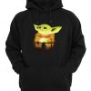 Baby Yoda Sunset Hoodie