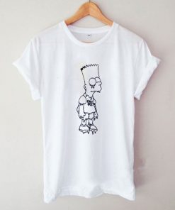 Crying Bart Simpson Graphic T-Shirt